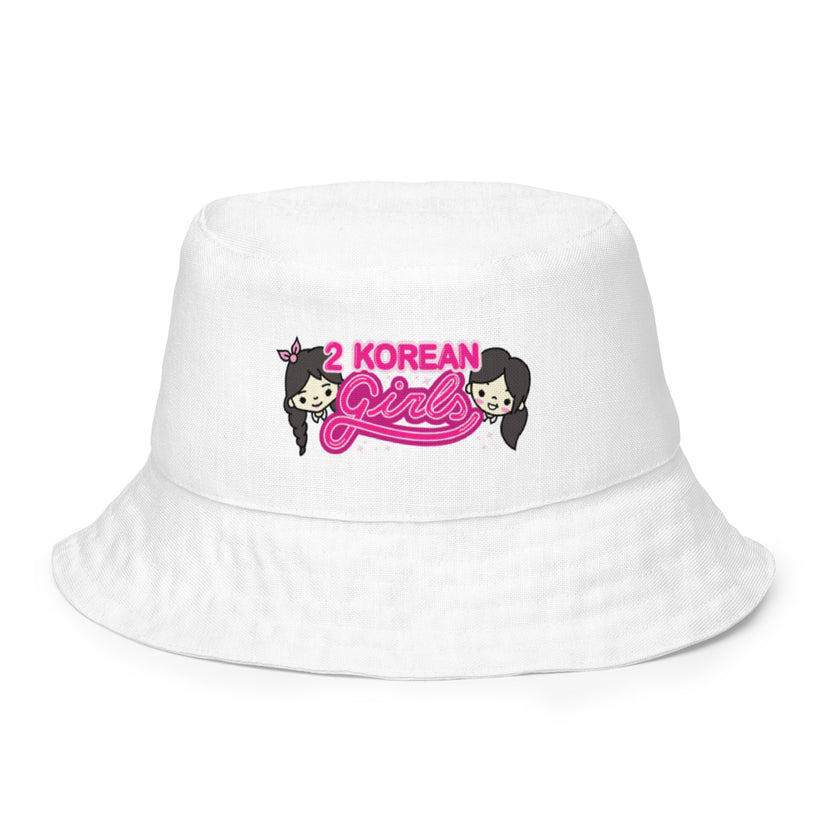 2 Korean Girls All-Over Bucket Hat