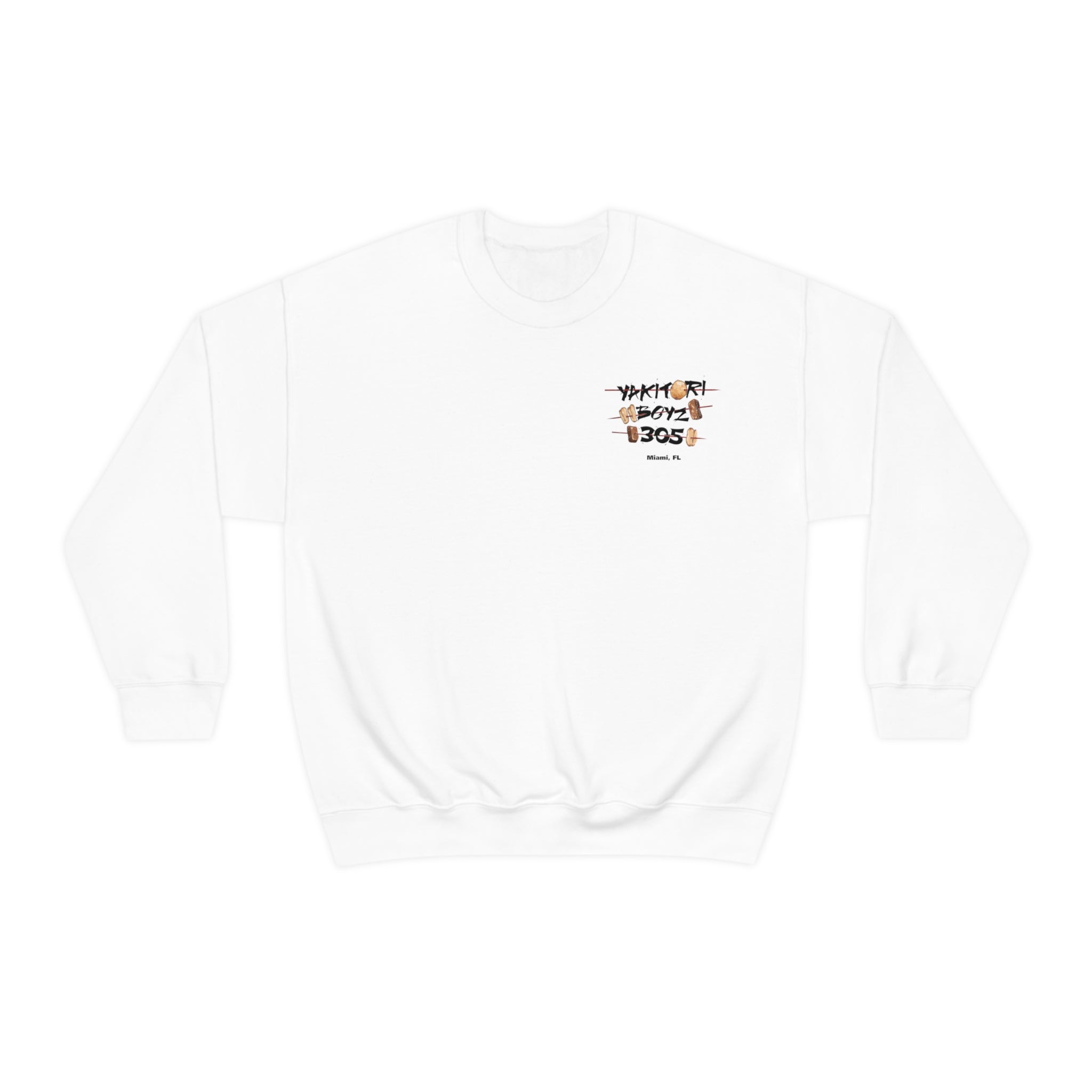 Yakitori Boyz Logo Sweatshirt in White