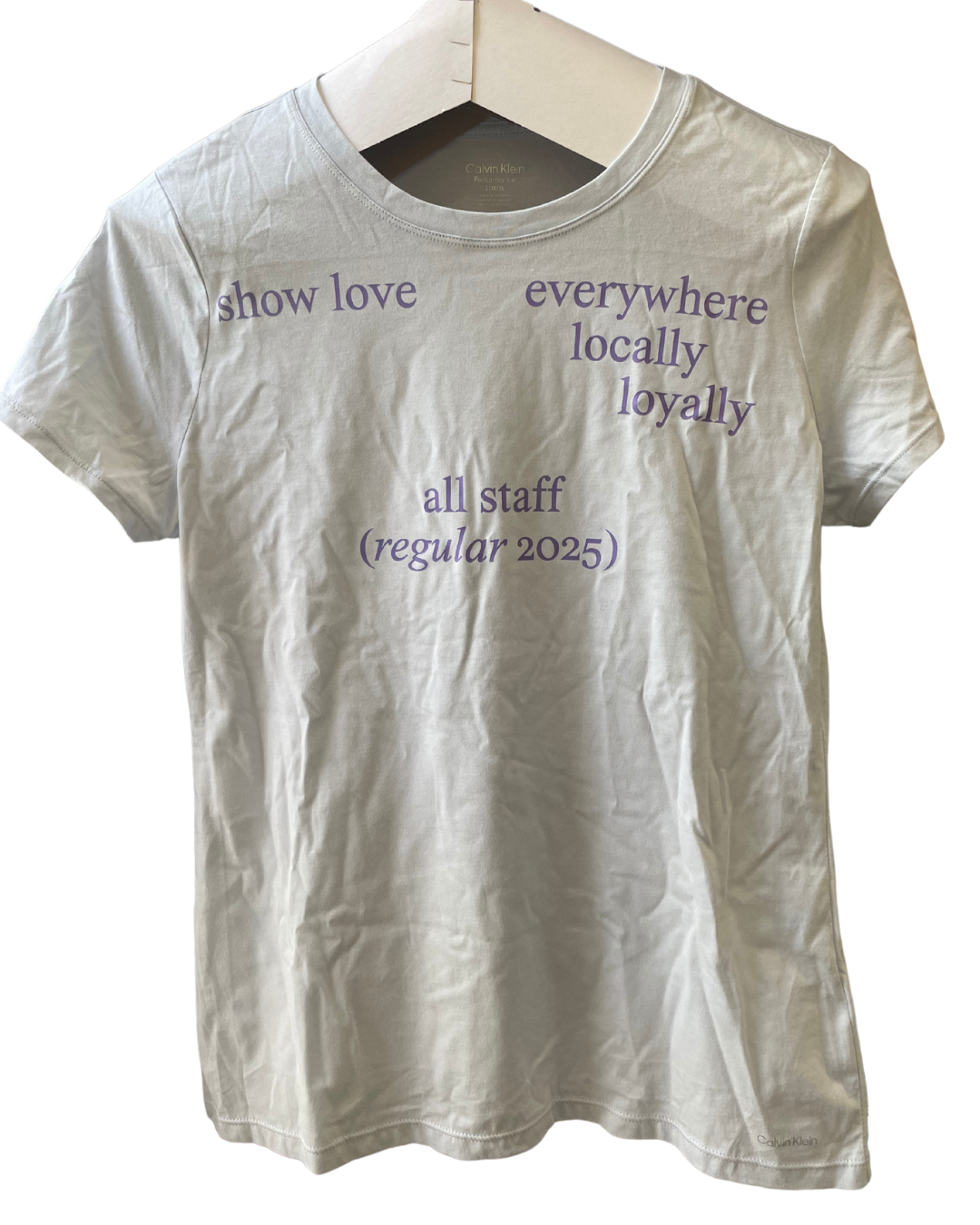 All Staff "Regular" Short Sleeve, Upcycled Edition
