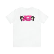 2 Korean Girls Let's Be Friends Tee in White