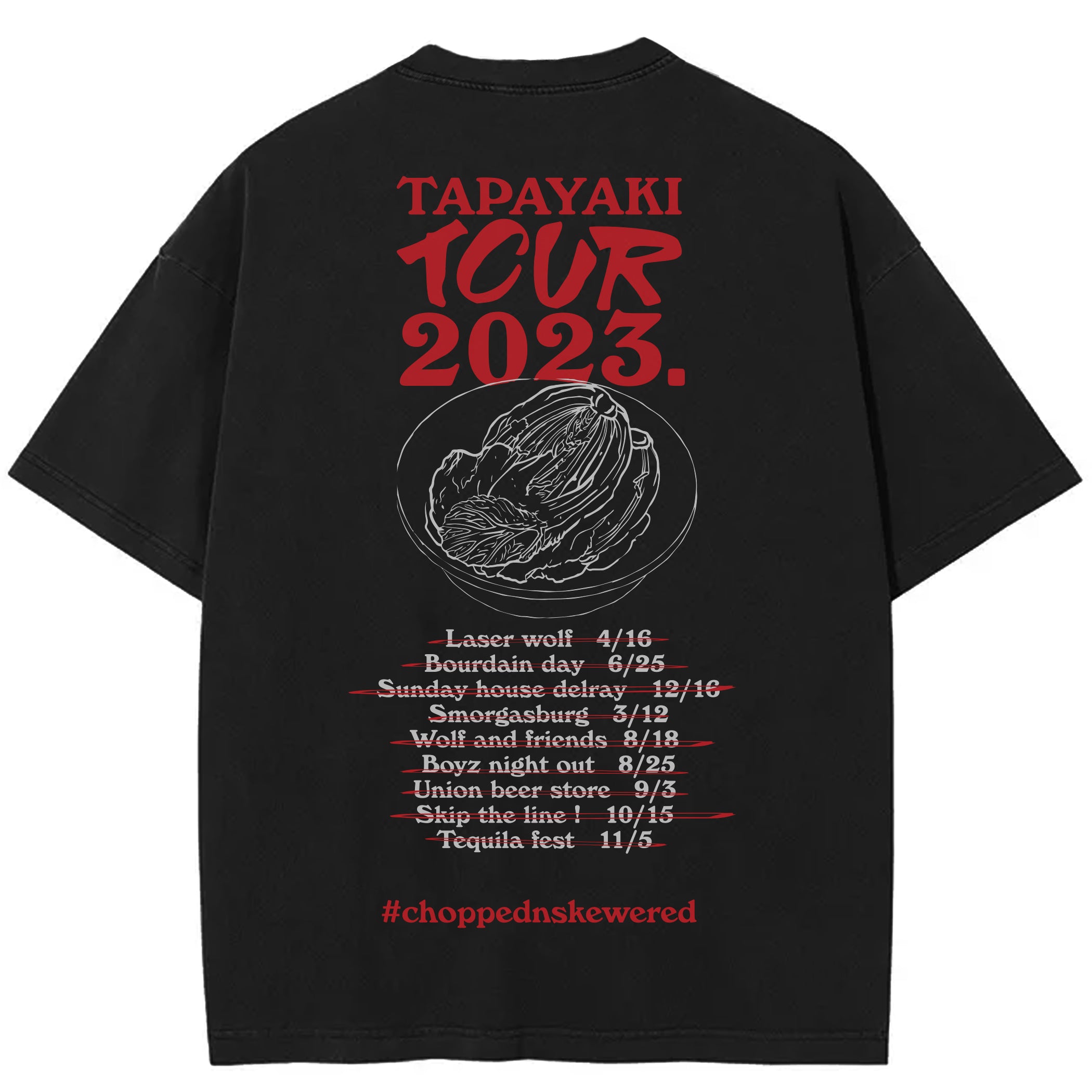 Yakitori Boyz Tour Tee – All Staff