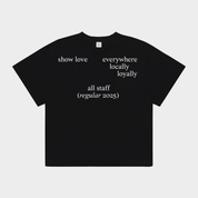 All Staff "Regular" Short Sleeve, Winter 2025 Edition