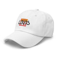 Louis Collegiate Dad hat in White