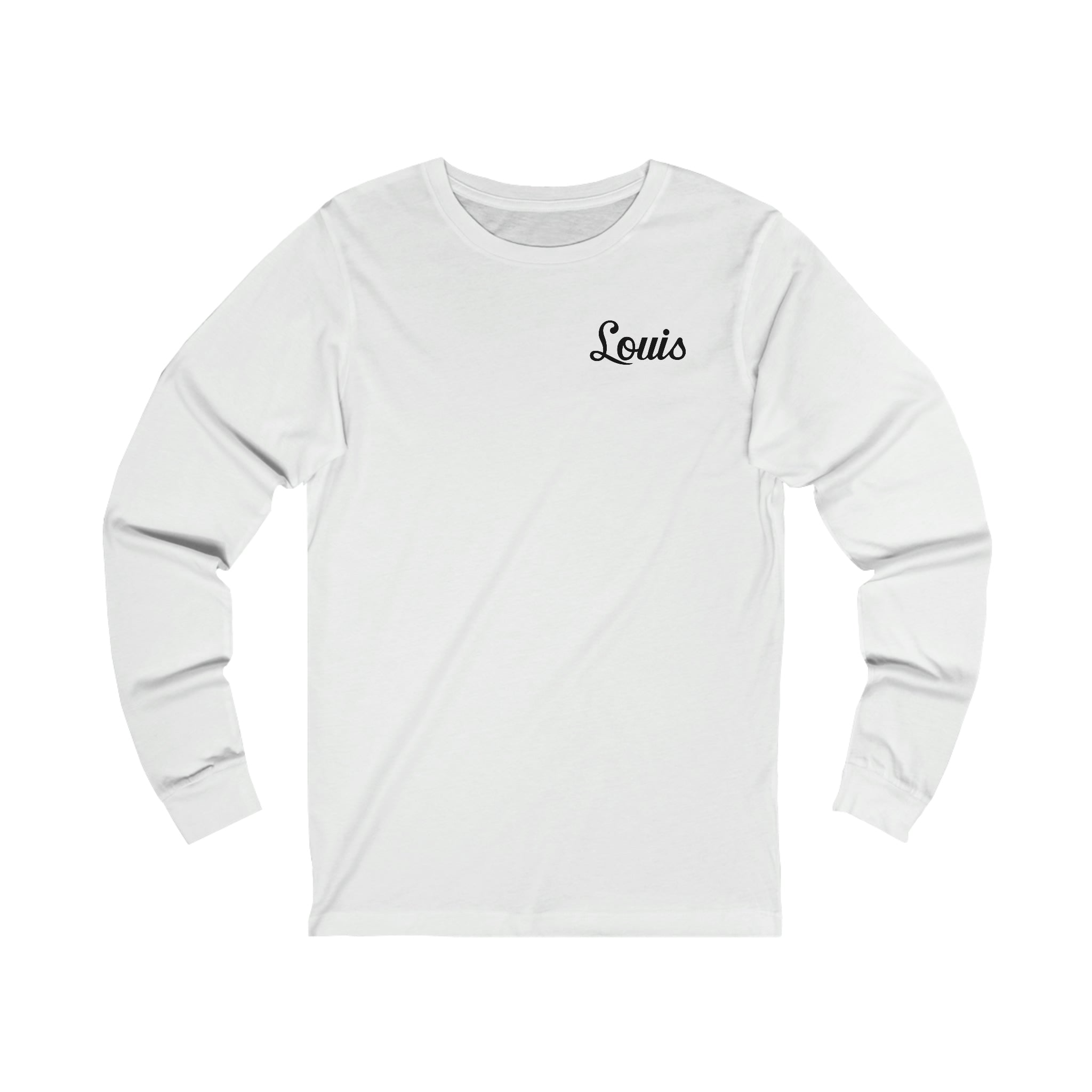 Louis Diner Long Sleeve in White
