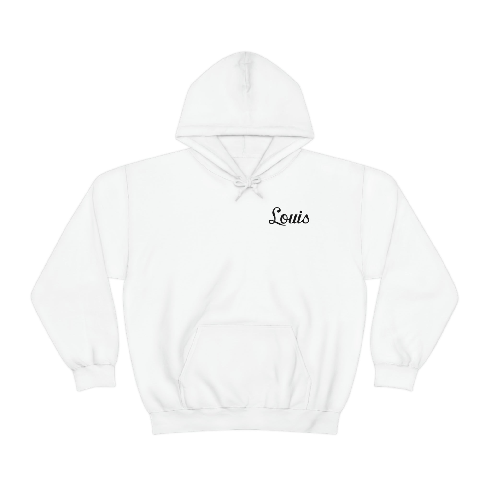 Louis Diner Hoodie in White