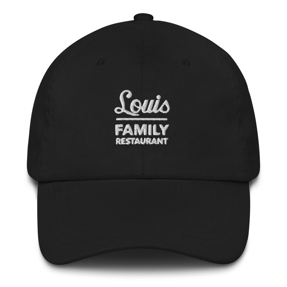 Louis Dad Hat in Black