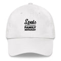 Louis Dad Hat in White