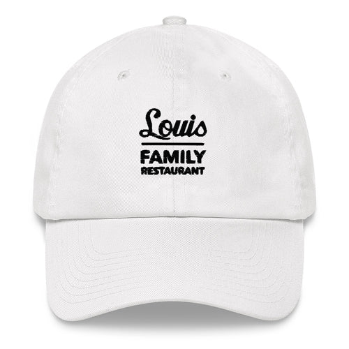 Louis Dad Hat in White