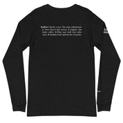 Koffee? "Dictionary" Long Sleeve
