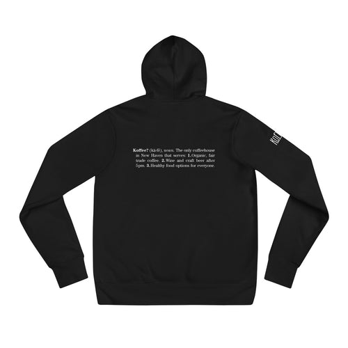 Koffee? "Dictionary" Hoodie in Black